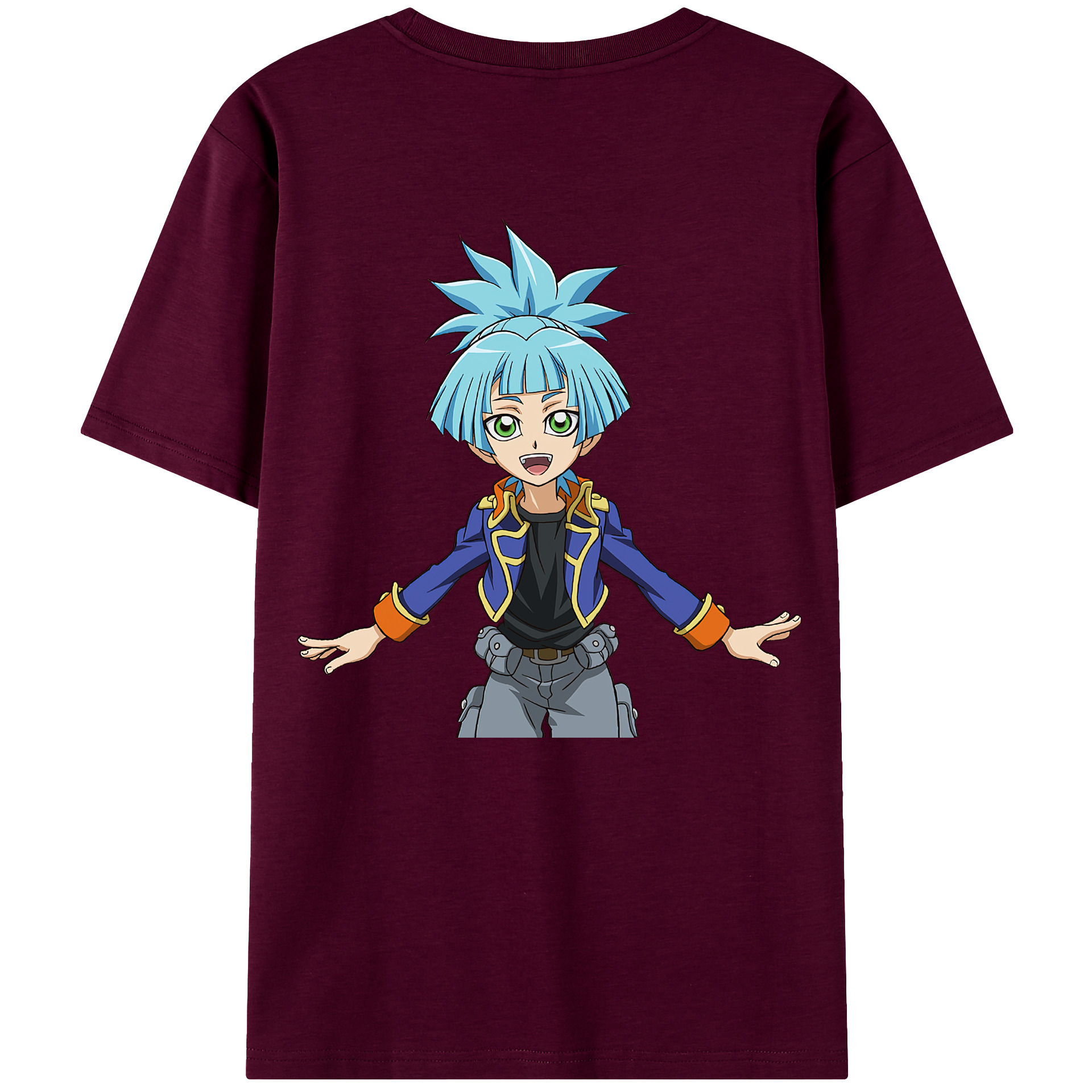 （画像用） 遊☆戯☆王 Yu-Gi-Oh! レディース半袖Tシャツ(バックプリント)
